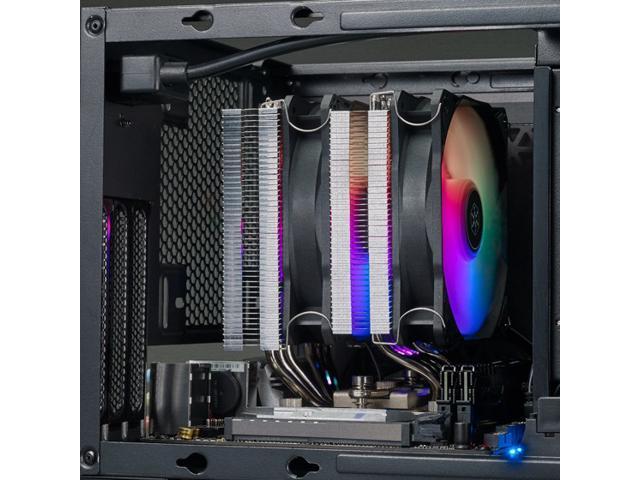 CPU cooler/Dual Tower/6 x 6 Heat pipe/12025 x 2/H160mm/Universal Intel & AMD socket solution
