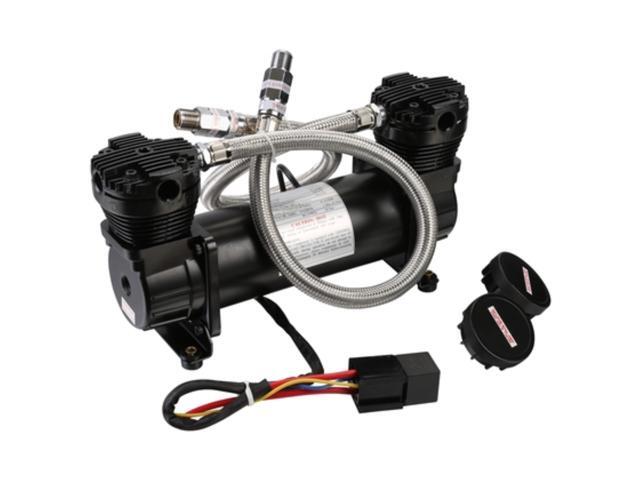 Compressor 200Psi Double Cylinder For On-Board Use 4.2Cfm Black Bulldog Winch