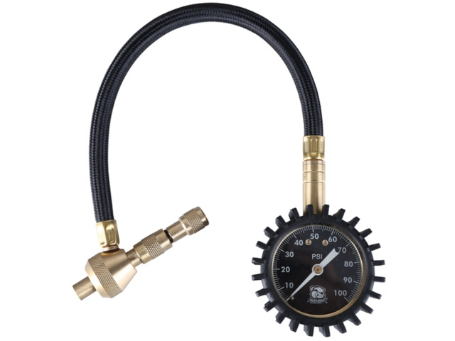 Deflator With Analog Pressure Gauge Bulldog Winch