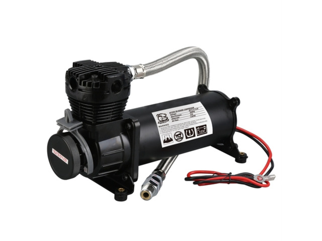 On Board Air Compressor 1.8 CFM Black Bulldog Winch