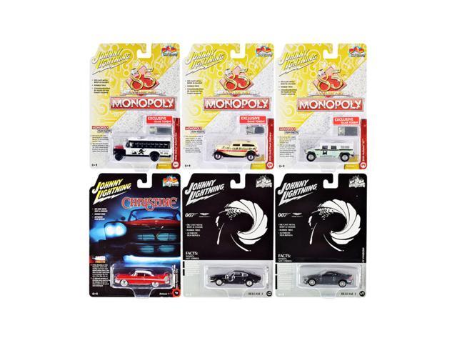 Johnny Lightning JLPC001 Pop Culture 2020 Cars Release 1.16 4 Diecast Model Cars - Set of 6