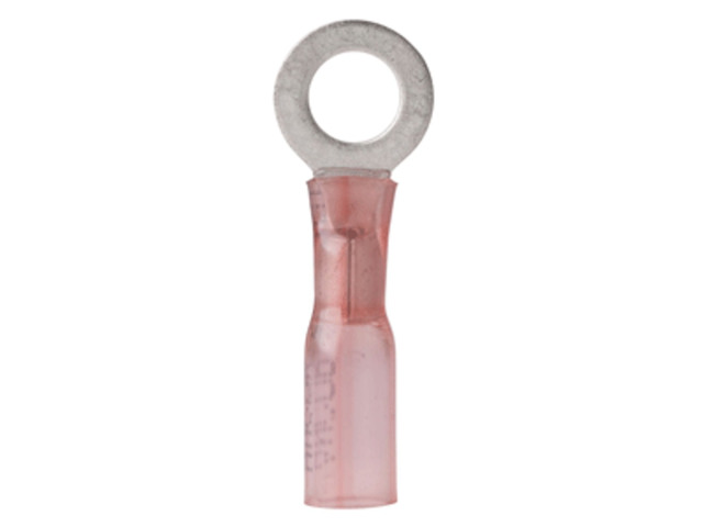 Ancor 22-18 Gauge - 1/4 Heat Shrink Ring Terminal - 100-Pack