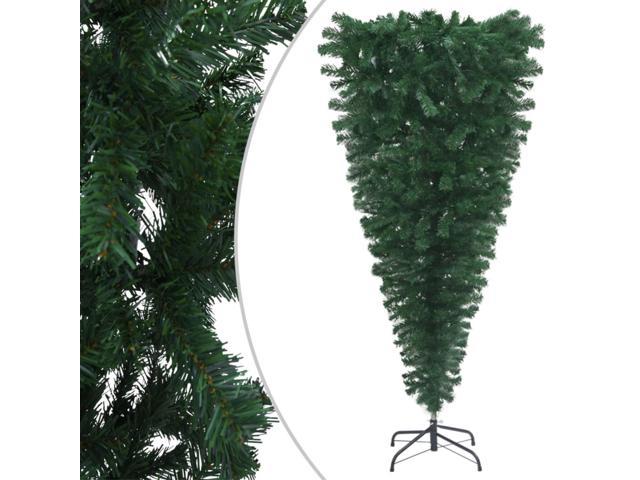 Photos - Display Cabinet / Bookcase VidaXL Upside-down Artificial Christmas Tree with Stand Green 82.7' 329175 