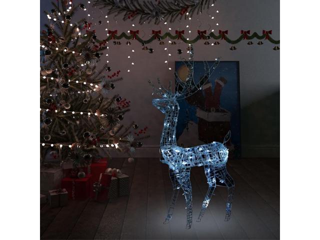 Photos - Display Cabinet / Bookcase VidaXL Acrylic Reindeer Christmas Decoration 140 LEDs 47.2' Cold White 329 