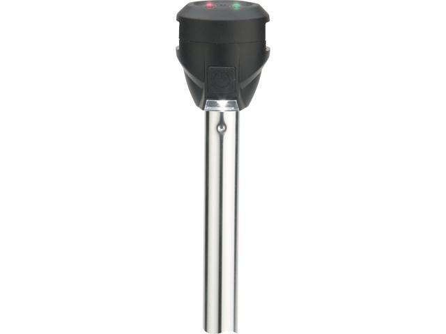 Attwood Lightarmor Bi-Color Navigation Pole Light - Angled - 14'