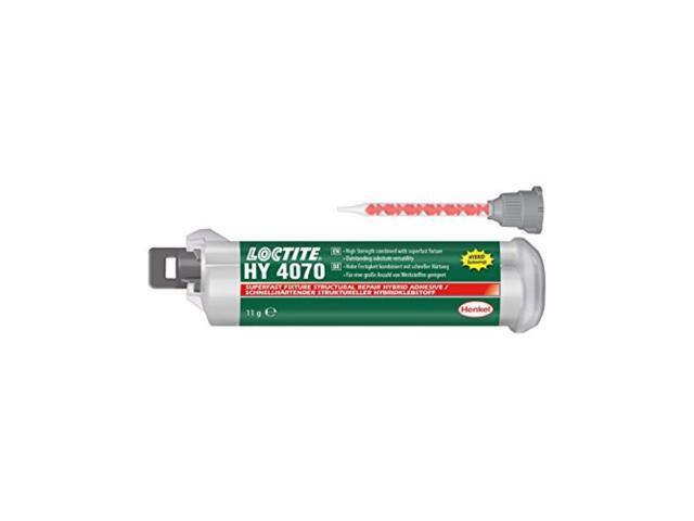 Hy 4070 Hybrid Gel Adhesives, 10 Ml Cartridge, Clear, 10/Case