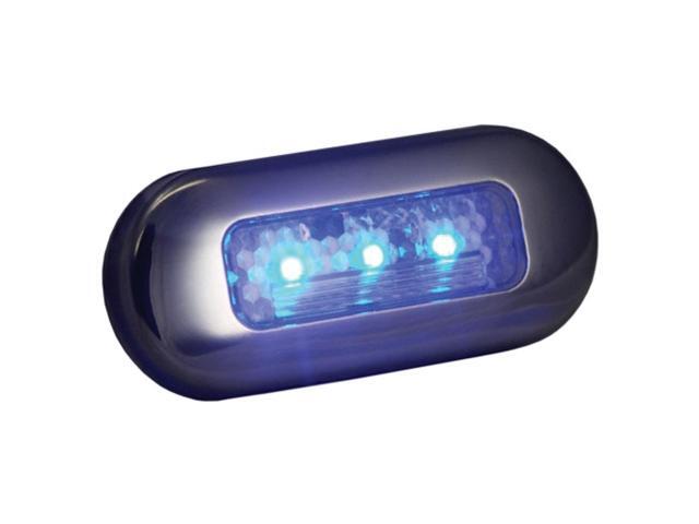 T-H Marine LED-51823-DP LED Oblong Courtesy Lights - Blue