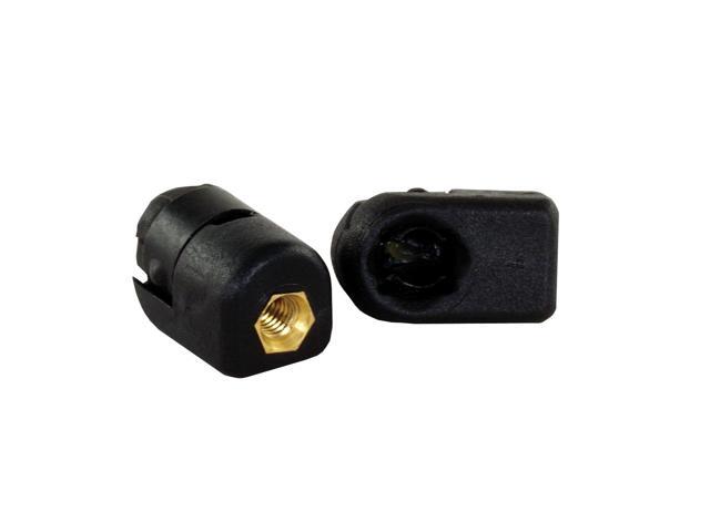 JR Products EF-PS30 Gas Spring End Fitting with Steel Spring - Pack of 2