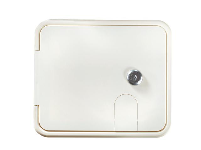 RV Designer B150 Rectangular Locking Cable Hatch - Standard, 7.6' x 6.5' x 2'