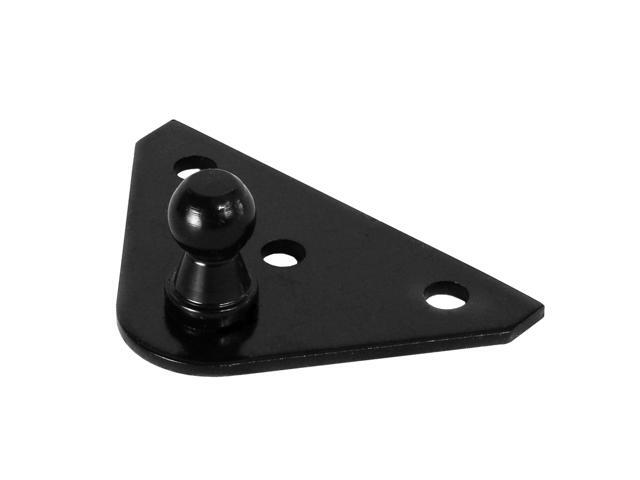 RV Designer G815 Gas Prop Bracket - Flat, 10mm Ball