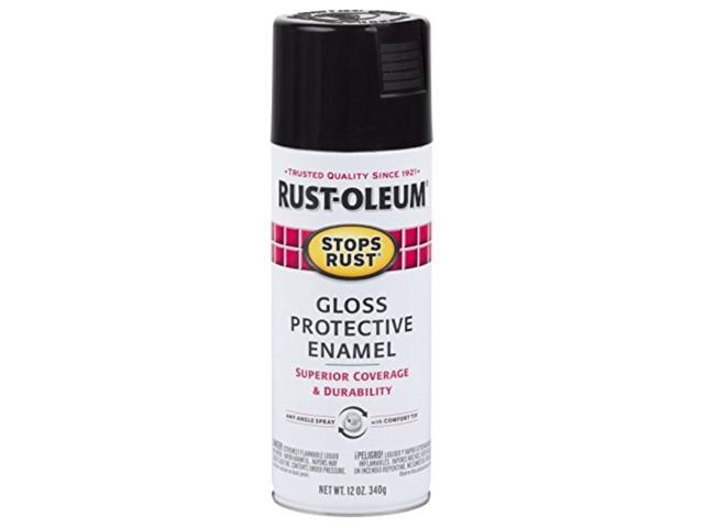 Rustoleum 7779830 Rust Preventive Protective Enamel Spray Paint, 12 oz Aerosol Can, Gloss
