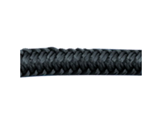 Sea-Dog 302116020Bk-1 Double Braided Dock Line - Black, 5/8' x 20'