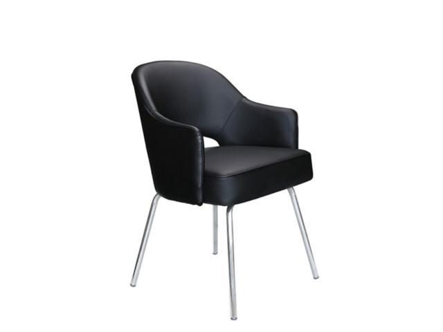 Photos - Chair BOSS Black Vinyl Guest  B489C-BK 