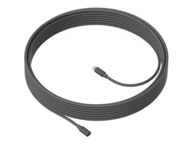 Logitech - MeetUp Microphone Extension Cable - 33 FT - Gray - image 11