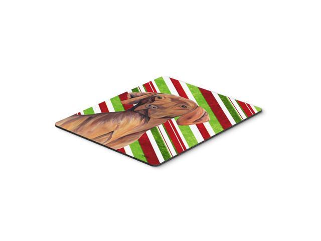 Caroline's Treasures Mouse/Hot Pad/Trivet, Vizsla Candy Cane Holiday Christmas (SC9338MP)