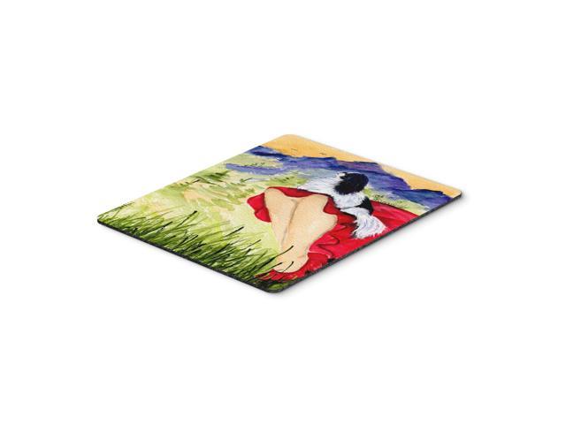 Caroline's Treasures Mouse/Hot Pad/Trivet Lady with Her Japanese Chin (SS8524MP)