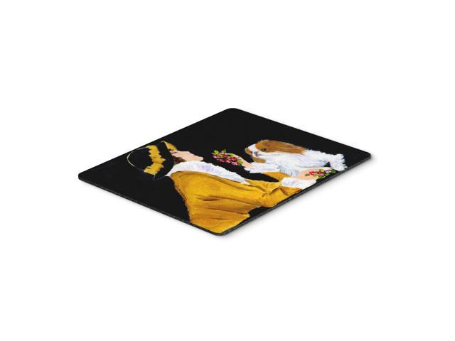 Caroline's Treasures Mouse/Hot Pad/Trivet Lady with Her Yorkie (SS8541MP)