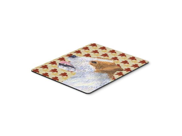 Caroline's Treasures Mouse/Hot Pad/Trivet Jack Russell Terrier Fall Leaves Portrait (SS4352MP)