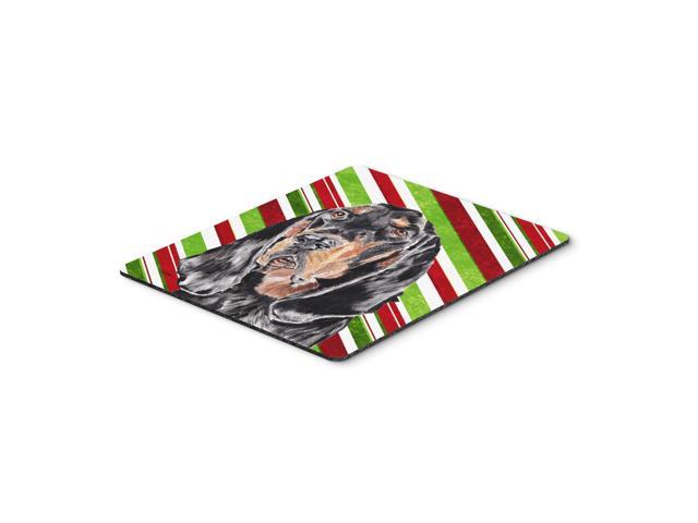 Caroline's Treasures Coonhound Candy Cane Christmas Mouse Pad/Hot Pad/Trivet (SC9609MP)