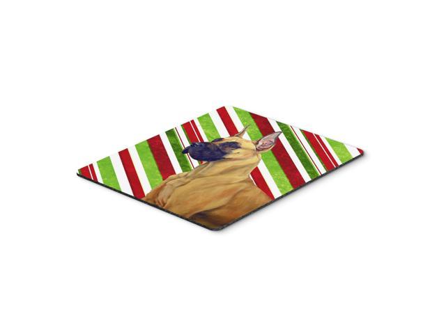 Caroline's Treasures Great Dane Candy Cane Holiday Christmas Mouse Pad/Hot Pad/Trivet (LH9220MP)