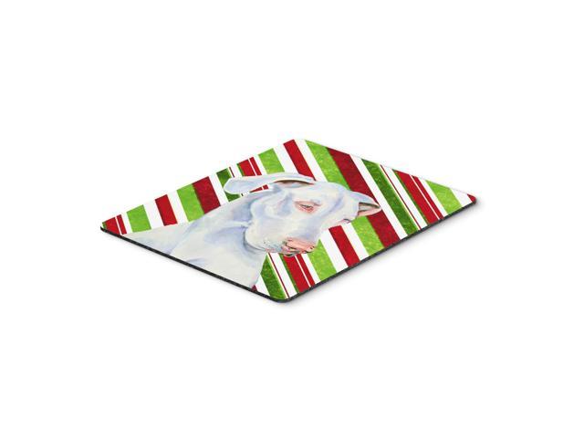 Caroline's Treasures Great Dane Candy Cane Holiday Christmas Mouse Pad/Hot Pad/Trivet (LH9221MP)