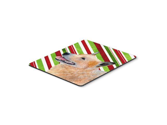 Caroline's Treasures Australian Cattle Dog Candy Cane Holiday Christmas Mouse Pad, Hot Pad/Trivet (LH9227MP)