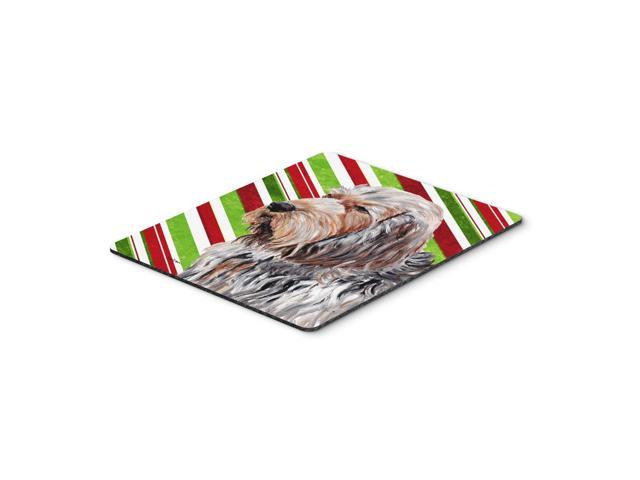Caroline's Treasures Otterhound Candy Cane Christmas Mouse Pad/Hot Pad/Trivet (SC9804MP)