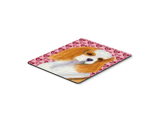 Caroline's Treasures Mouse/Hot Pad/Trivet Cavalier Spaniel Hearts Love & Valentine's Day (SS4527MP)