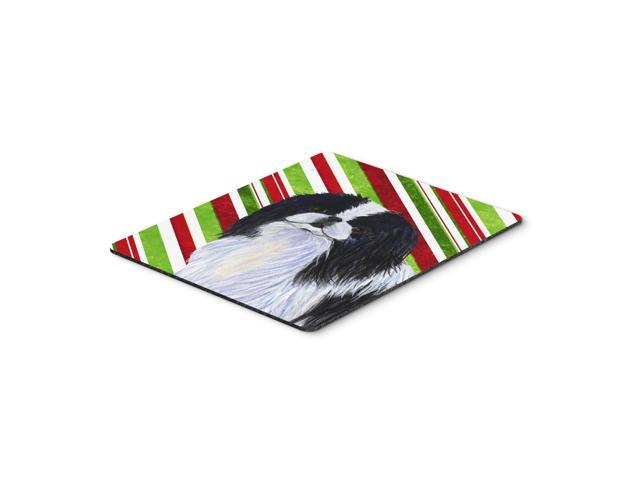 Caroline's Treasures Mouse/Hot Pad/Trivet, Japanese Chin Candy Cane Holiday Christmas (SS4536MP)