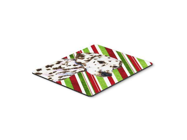 Caroline's Treasures Mouse/Hot Pad/Trivet, Dalmatian Candy Cane Holiday Christmas (SS4538MP)