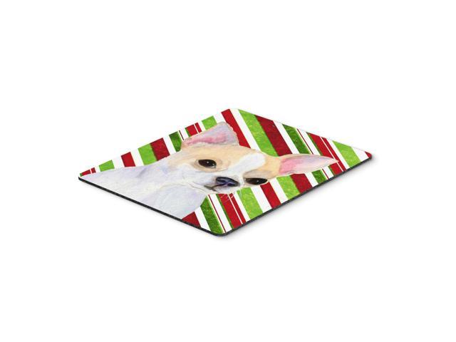 Caroline's Treasures Mouse/Hot Pad/Trivet, Chihuahua Candy Cane Holiday Christmas (SS4543MP)