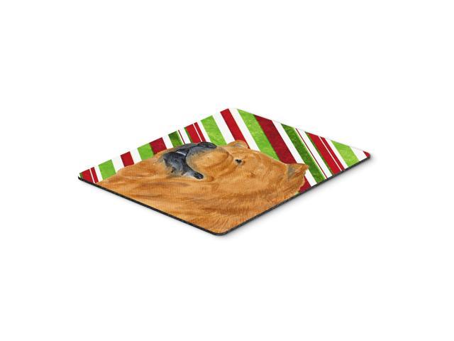 Caroline's Treasures Mouse/Hot Pad/Trivet, Chow Chow Candy Cane Holiday Christmas (SS4571MP)