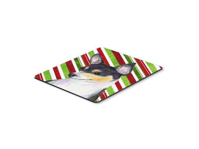 Caroline's Treasures Mouse/Hot Pad/Trivet, Chihuahua Candy Cane Holiday Christmas (SS4587MP)