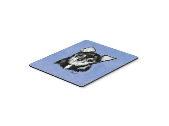 Caroline's Treasures Chihuahua in blue Mouse Pad/Hot Pad/Trivet (MH1016MP)