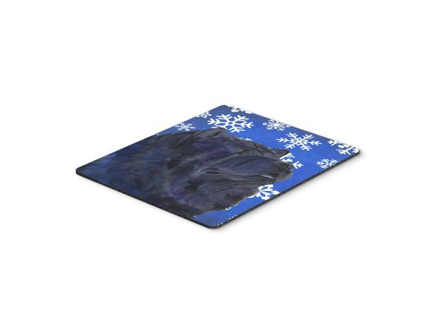 Caroline's Treasures Chow Chow Winter Snowflakes Holiday Mouse Pad/Hot Pad/Trivet (SS4639MP)