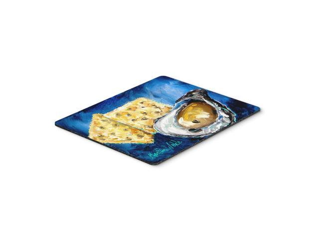 Caroline's Treasures Oysters Two Crackers Mouse Pad/Hot Pad/Trivet (MW1089MP)