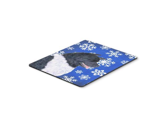 Caroline's Treasures Akita Winter Snowflakes Holiday Mouse Pad/Hot Pad/Trivet (SS4659MP)