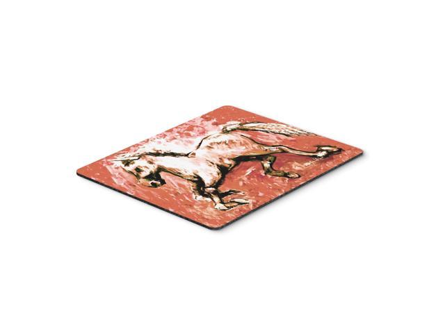 Caroline's Treasures Shadow the Horse in Red Mouse Pad/Hot Pad/Trivet (MW1170MP)
