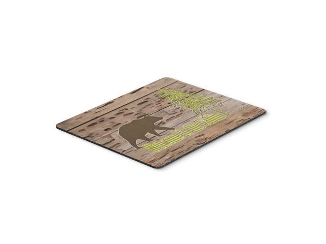 Caroline's Treasures Welcome to the Cabin Mouse Pad/Hot Pad/Trivet (SB3081MP)