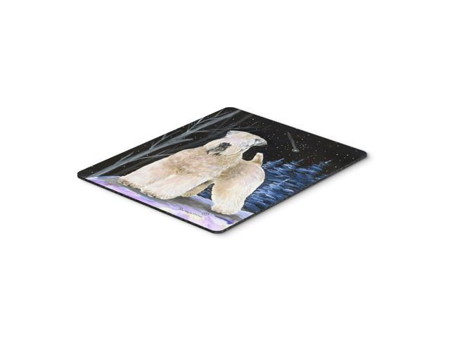 Caroline's Treasures Mouse/Hot Pad/Trivet Starry Night Wheaten Terrier Soft Coated (SS8364MP)
