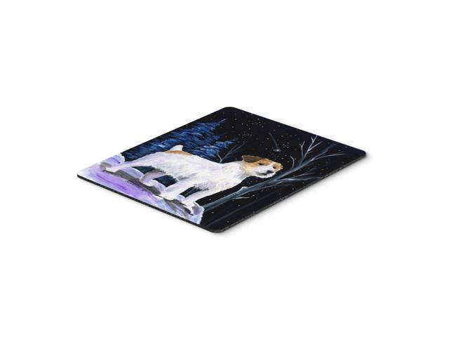 Caroline's Treasures Mouse/Hot Pad/Trivet Starry Night Jack Russell Terrier (SS8388MP)
