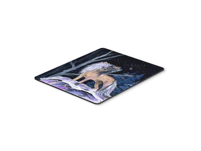 Caroline's Treasures Mouse/Hot Pad/Trivet Starry Night Chinese Crested (SS8390MP)