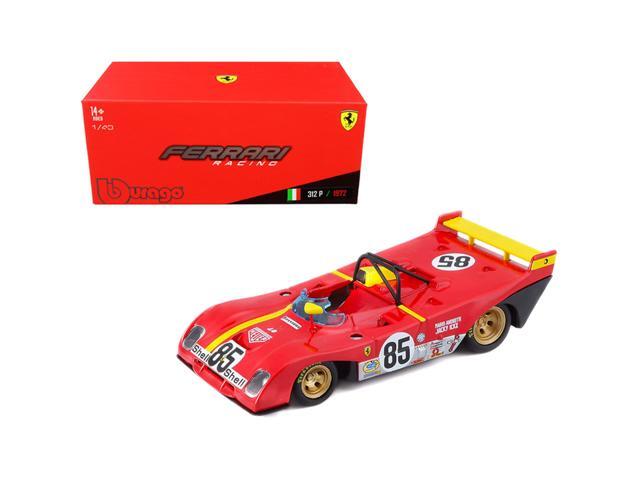 Ferrari 312P #85 Jacky Ickx - Mario Andretti 6 Hours of Watkins Glen (1972) 1/43 Diecast Model Car by Bburago