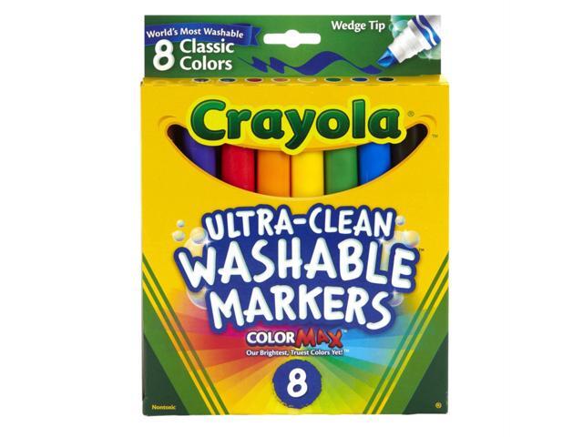 Crayola Ultra-Clean Washable Markers Wedge Tip 58-7208