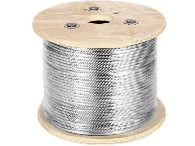 VEVOR 3/16 7x19 Stainless Steel Cable 500ft Reel (t304)