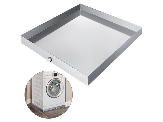 VEVOR 32' X 30' Stainless Washing Machine Drain Pan Washer Adapter Universal Durable