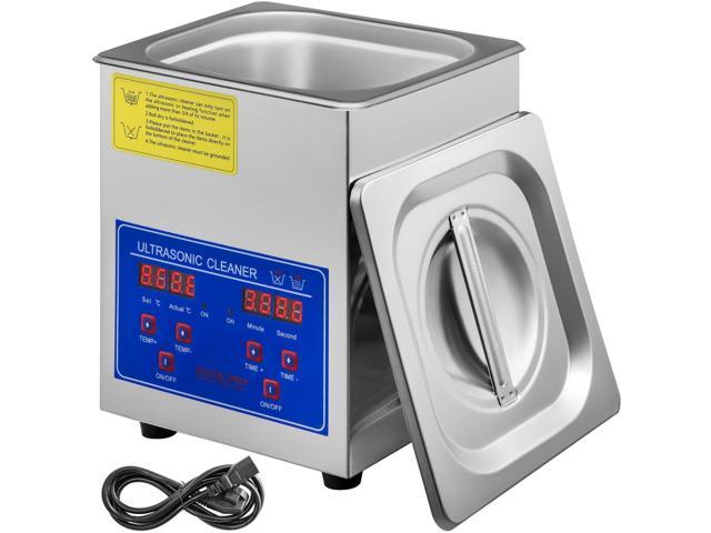 1.3l Ultrasonic Cleaner Stainless Steel Industry With Timer For Jewelry Glasses