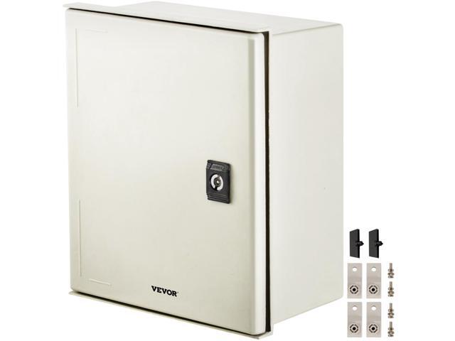 VEVOR Fiberglass Enclosure Electrical Enclosure Box 11.8 X 9.8 X 5.5'wall Mount