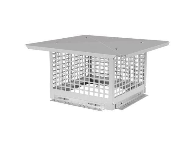 VEVOR Chimney Cap Flue Caps 8' X 13'fireplace Chimney Cover 304 Stainless Steel