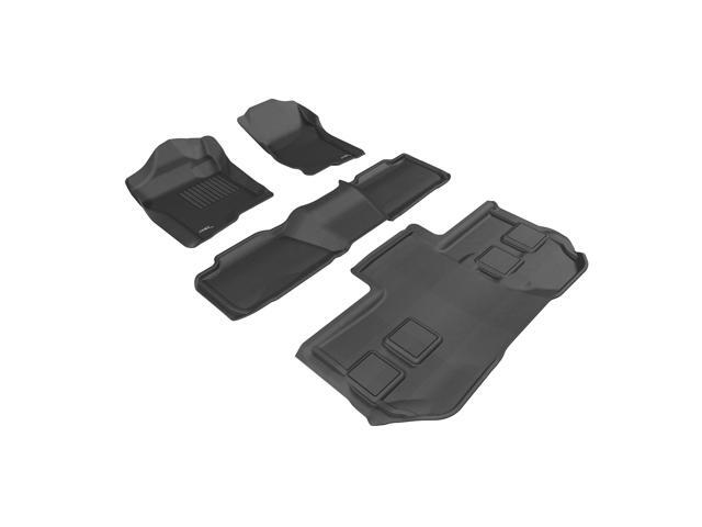 3D MAXpider CHEVROLET SUBURBAN WITH BUCKET 2ND ROW 2011-2014 KAGU BLACK R1 R2 R3